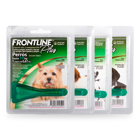 Frontline Plus perros gama